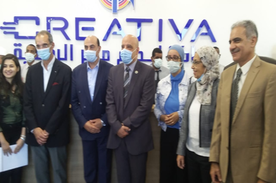 Read more about the article Visitation of Minister of Communication and Aswan University president and Aswan governor to Egypt Digital Innovation Center