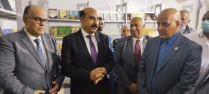 Read more about the article Aswan University president witnessed opening the events of the second book fair